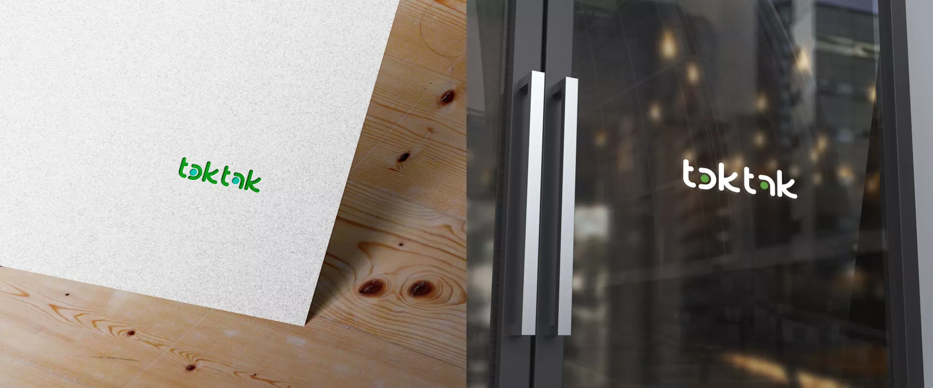 Разработка логотипа компании «Ток-Так» в Алексине