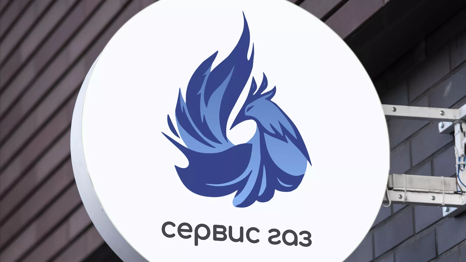 Создание логотипа «Сервис газ» в Алексине