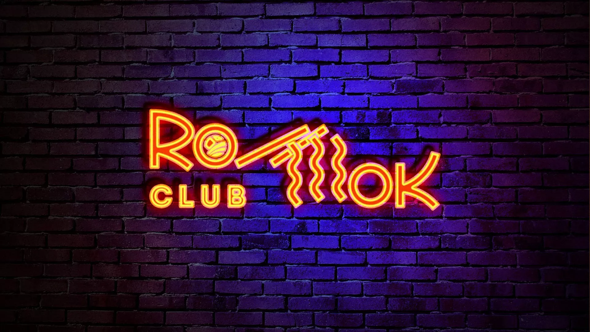 Разработка интерьерной вывески суши-бара «Roll Wok Club» в Алексине