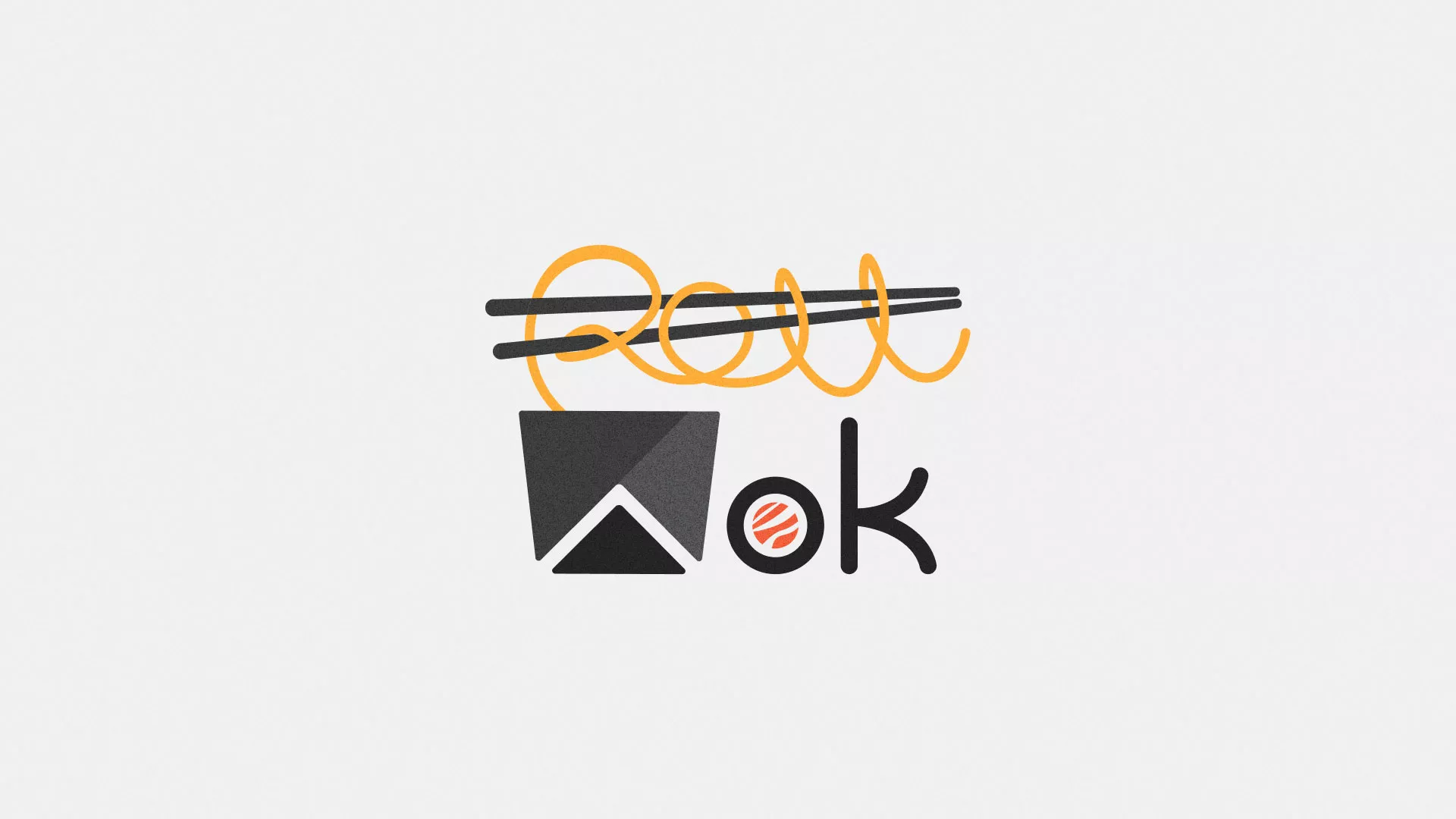 Разработка логотипа в Алексине для суши-бара «Roll Wok Club» Разработка логотипа в Алексине для суши-бара «Roll Wok Club»